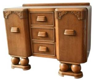 Early Twentieth Century Art Noveau Sideboard