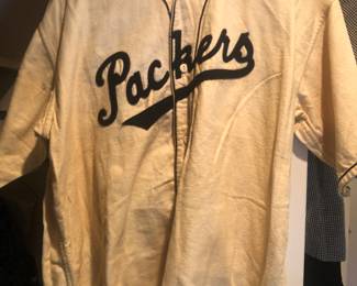 Vintage Baseball Packers Jersey