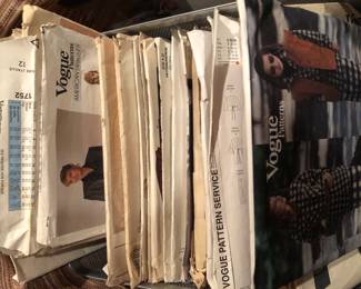 Vintage vogue sewing patterns