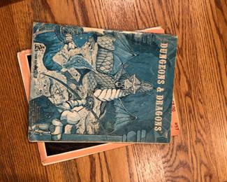 Vintage dungeon and dragons magazine 