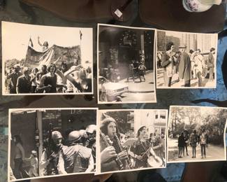 Vintage Original Black and White Press Photos