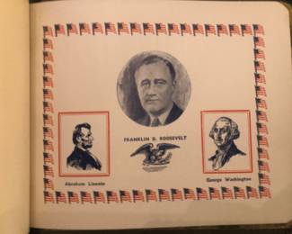 1945 High School Autograph Book