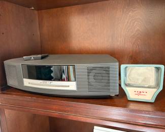 Vintage Bose Wave Music System & Vintage 1960's Argus PreViewer for Color Slides