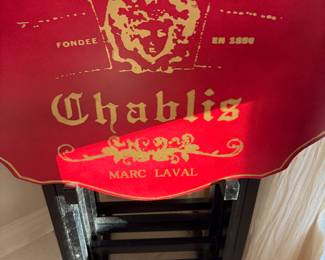 Decorative TV Trays in stand 