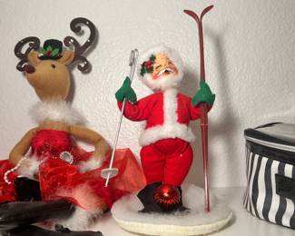 Christmas Vintage Annalee Dolls