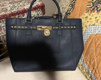 BRAND NEW Michael Kors purse (navy blue)