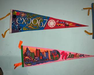 Vintage Pennants 