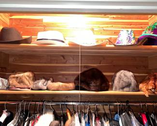 Vintage hats & vintage women’s fur hats