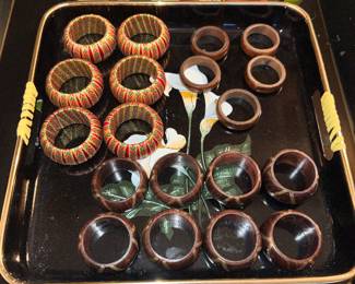 Vintage napkin rings