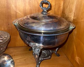 Silver-Plated Chafing dish