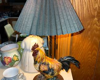 Rooster lamp