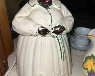 McCoy Black Americana Mammy Cookie Jar