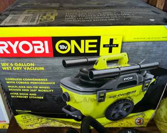 Ryobi wet dry vacuum