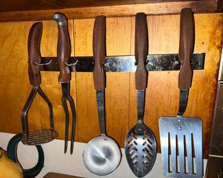 Set of Vintage Cutco Utensils with holder