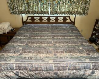 Mid-century King size bed