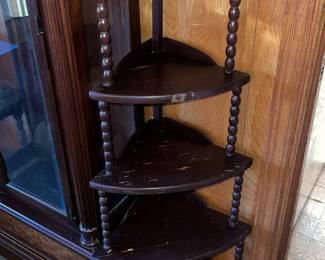 Vintage corner shelf