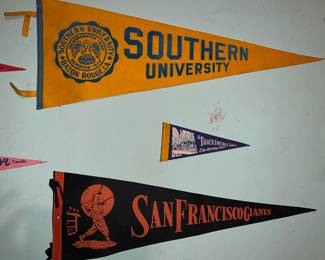 Vintage Southern university Pennant