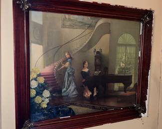 Framed print Morning Melody" by American artist R. Brownell McGrew