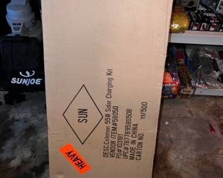 55W Solar charging kit