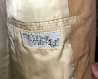 Vintage Skinner Ultra Suede blazer