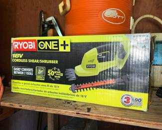 Ryobi cordless shear/shrubber