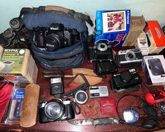 Vintage cameras