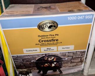 Hampton Bay Crossfire Outdoor Fire Pit
