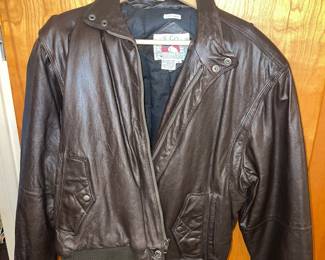 Vintage leather jacket gulf coast outfitters