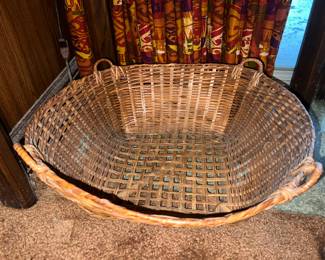 Vintage rice basket