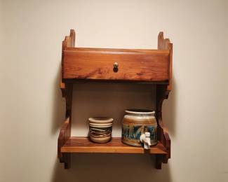 Wooden Wall Mountable Shelf