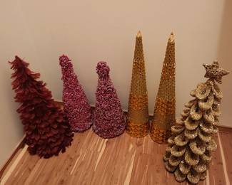 Decorative Table Top Christmas Trees
