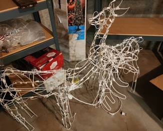 Lighted Deer for the Lawn!