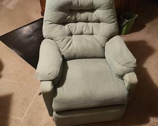 Small Upholstered Recliner