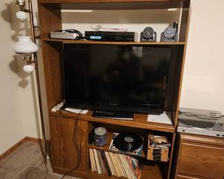 Entertainment Center & Television