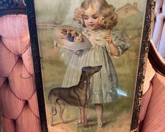 1940’s long framed print