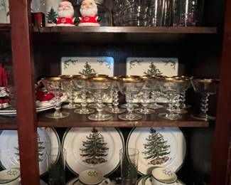 Spode England Christmas China