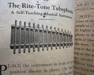 Tuber phone booklet