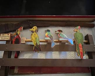 Birds on a fence w pop gun game
