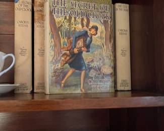 1930’s Nancy Drew set. Plus a single #1 Nancy Drew 