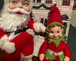 Vintage Rushton Star creations Santa
Vintage Elf
