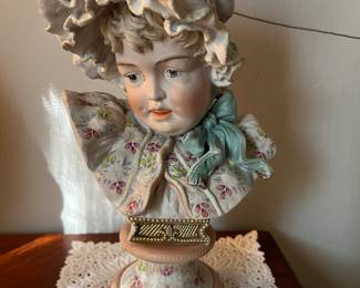 Porcelain bust