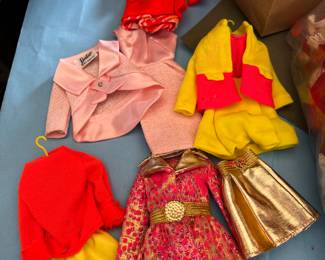 1960’s Barbie clothes org tags 