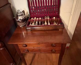 Cherry 2 drawer stand
