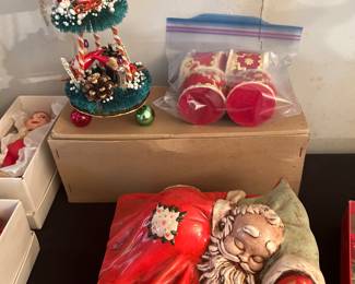 Sleeping Santa box