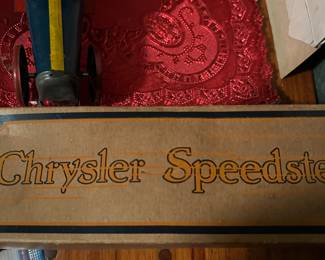 Chrysler speedster box