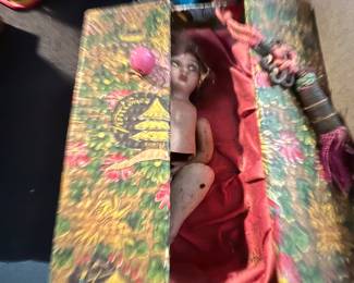 Late 1800’s Bisque doll in box