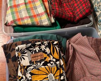 Over 50 pair 1970’s bell bottom pants 