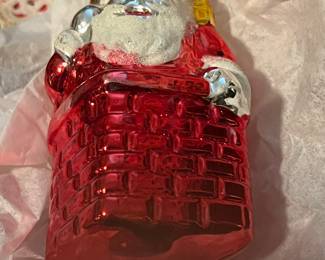 Large Santa ornament