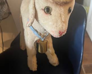 Large steiff lamb. As is 