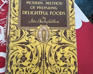 1924 Cook book 